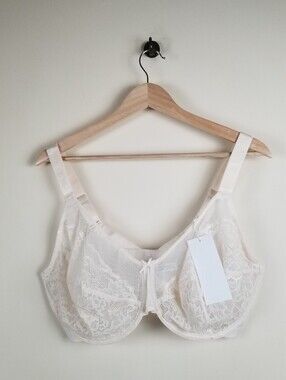 HSIA Lace Mesh Underwire Bra 40H NWT